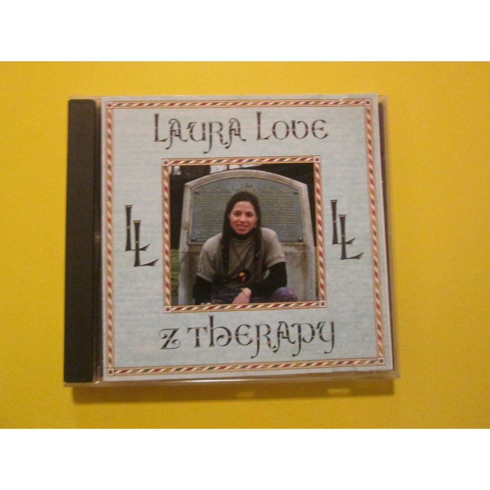 Laura Love Z Therapy Seattle Folk Excellent NM CD